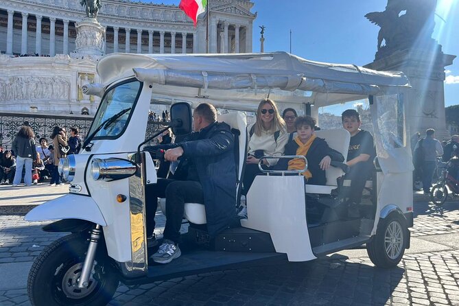 Rome:Tuk-Tuk Private Tour of the City Center - Ancient temples and the Theatre of Marcellus