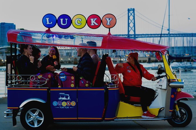San Francisco Afternoon or Sunset Private Tour - Lucky Tuk Tuk - Riding through the Presidio and Marina neighborhoods