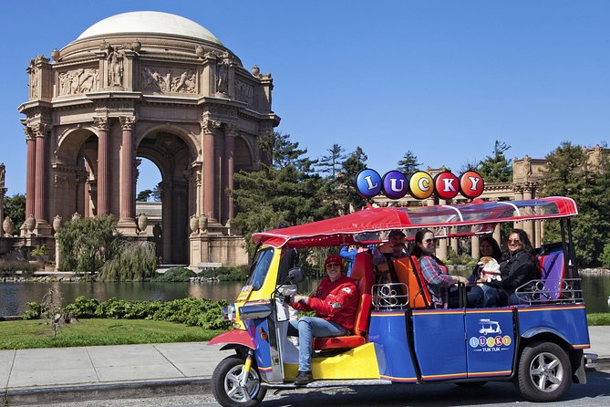 San Francisco Private Group City Tour 2.5 Hours - Lucky Tuk Tuk - The Presidio adds quieter sights and oddball details