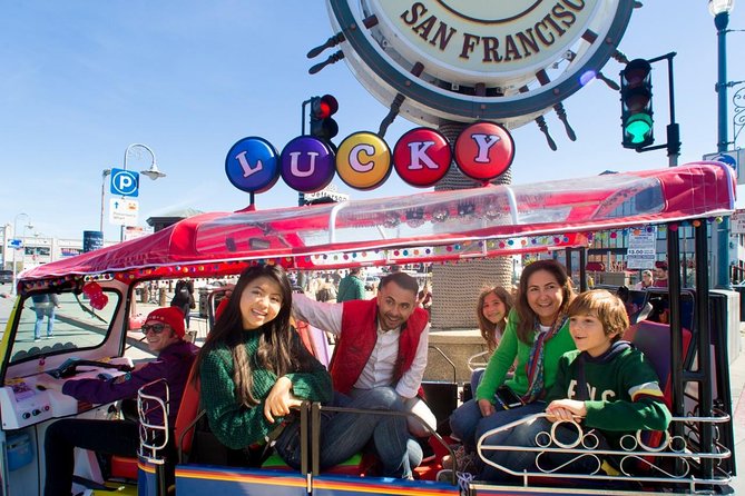 San Francisco Private Group City Tour 2.5 Hours - Lucky Tuk Tuk - Palace of Fine Arts is a fast but worthwhile pause