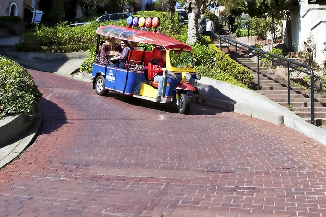 San Francisco Private Group City Tour 2.5 Hours - Lucky Tuk Tuk - Fort Point delivers the best Golden Gate photo stop