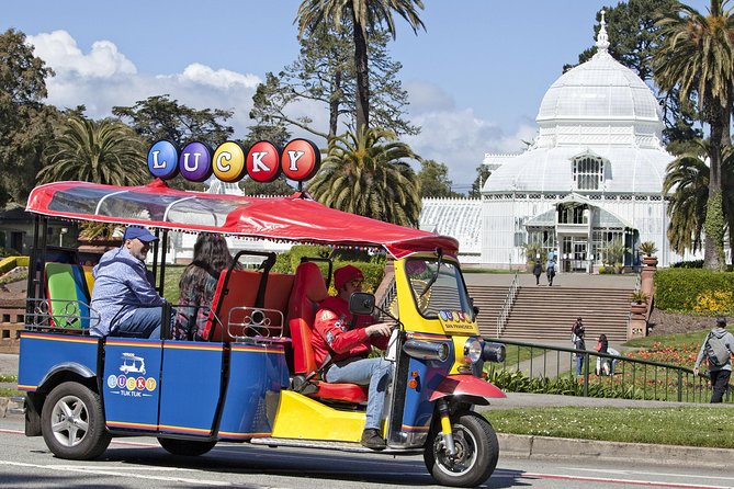 San Francisco Private Group City Tour 2.5 Hours - Lucky Tuk Tuk - Lombard Street depends on traffic