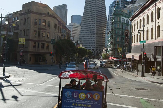 San Francisco Private Group City Tour - Lucky Tuk Tuk - Lombard Street and Fisherman’s Wharf