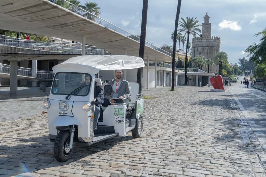 Seville: 1-hour private tour of Seville with Tuk-TukTrips! - Key points at a glance