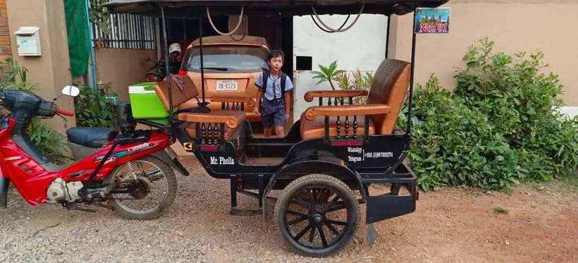 Siem Reap: Angkor Temples Tour by a Private Tuk Tuk - Entering Angkor Thom through the Southern Gate