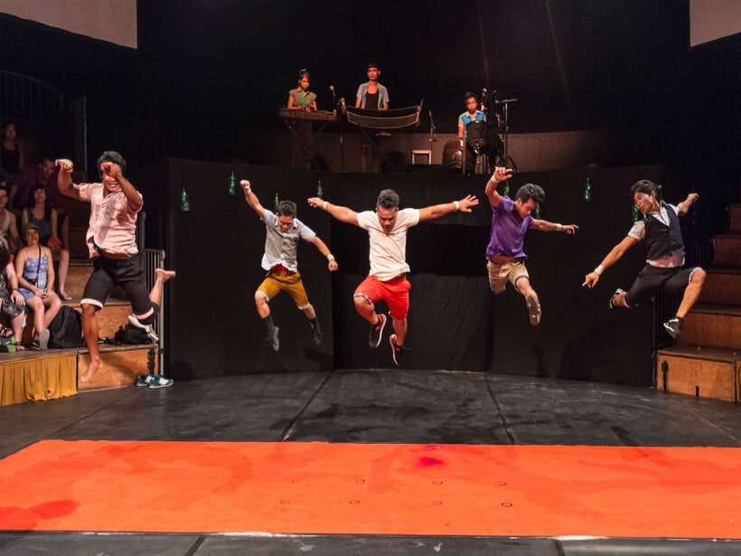 Siem Reap: Phare, Cambodian Circus with Tuk-Tuk Transfers - The one-hour show: music, movement, and comic timing