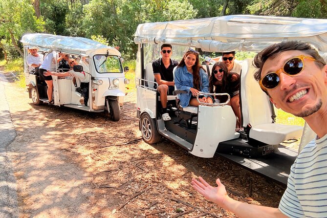 Sintra Electric Tuk Tuk Tour with Local Expert Guides 2h30 - Quinta da Regaleira from outside