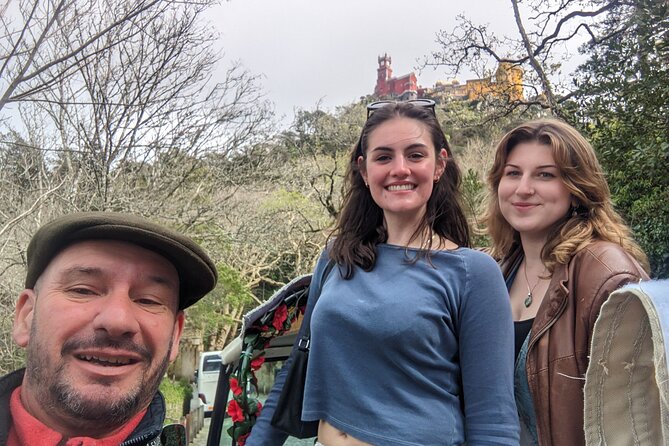 Sintra Tuk Tuk Experience: Mountain, Monuments and Dream Beaches - Moorish Castle and Pena Palace views