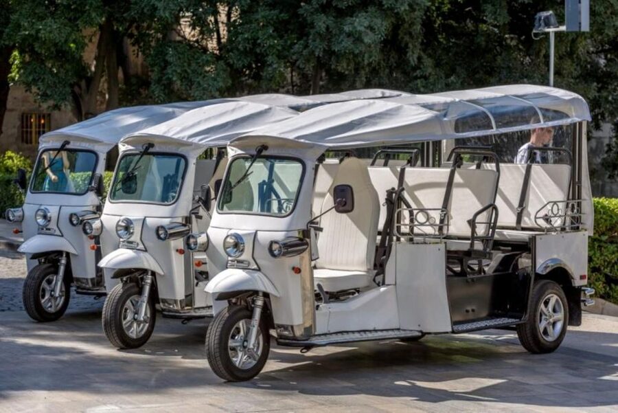 Split: City Highlights Electric Tuk-Tuk Tour - A short walk inside Diocletian’s Palace