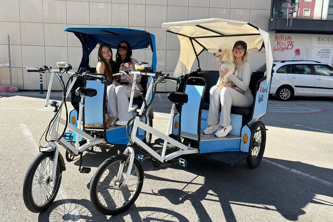 Split City Tour By Electric Rickshaw┃Riva Ride - Prokurative and the modern city beside the old one