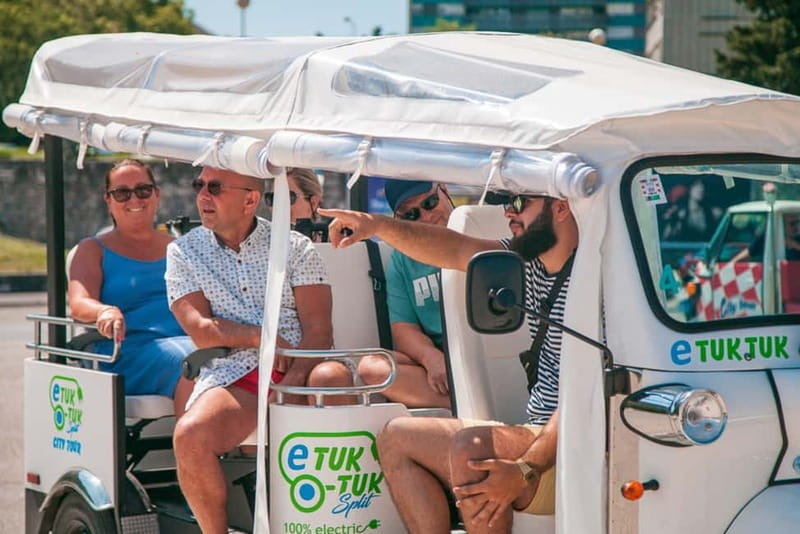 Split: Top City Highlights Electric Tuk-Tuk Tour - Sustipan gives you the first big sea view