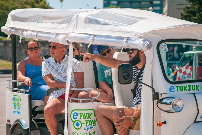 Split Tour by Electric Tuk-Tuk: Top City Highlights - Poljud Stadium and Teraca Vidilica