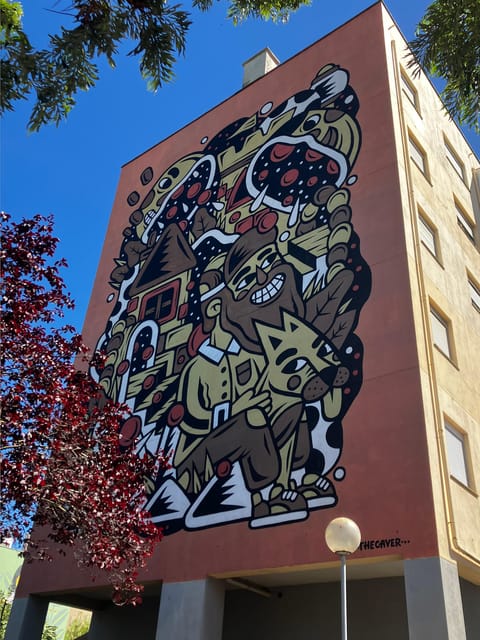 Street Art Lisbon: Tuk Tuk Tour - Xabregas and the eastern side of the city