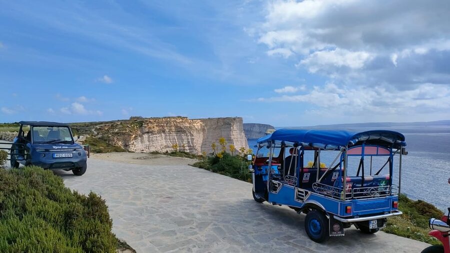 Sunset Tuk Tuk Tour in Gozo & Blue Lagoon (Comino) - Arriving in Gozo for the tuk tuk tour