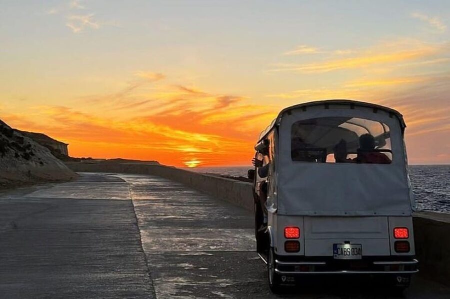Sunset Tuk Tuk Tour in Gozo & Blue Lagoon (Comino) - Xwejni Salt Pans, Qbajjar, and Marsalforn