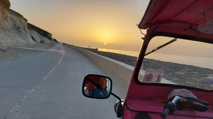 Sunset Tuk Tuk Tour in Gozo & Blue Lagoon (Comino) - Blue Lagoon: a swim stop, not a quiet beach escape