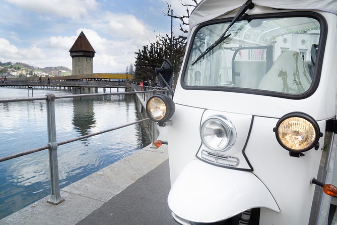 The heart of Lucerne with the Etuktuk - Old Town Lucerne gives you the essential first look