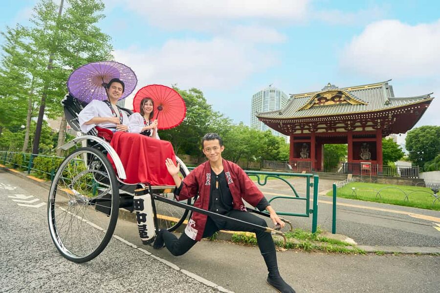 Tokyo Vegan Tour : Miso Making, Tea Ceremony, Rickshaw Ride - Making miso with rice koji from a historic shop