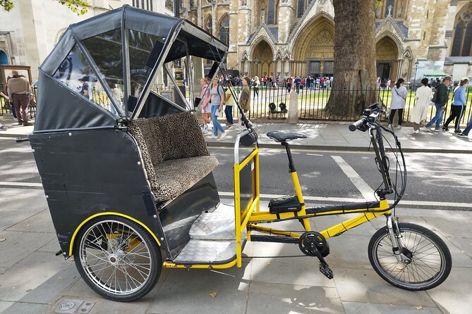 Touching Distance LONDON Rickshaw/Pedicab Private Tour - Why a pedicab can work well in London