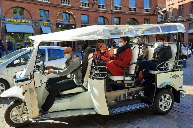 Toulouse Tour in Electric Tuk Tuk - Notre-Dame de la Dalbade and Pont Neuf