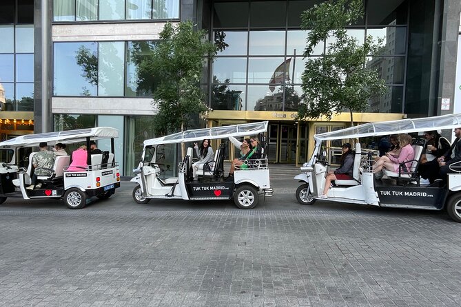 Tour en tuk-tuk electrico por MADRID MODERNO - San Francisco el Grande and the Toledo Gate