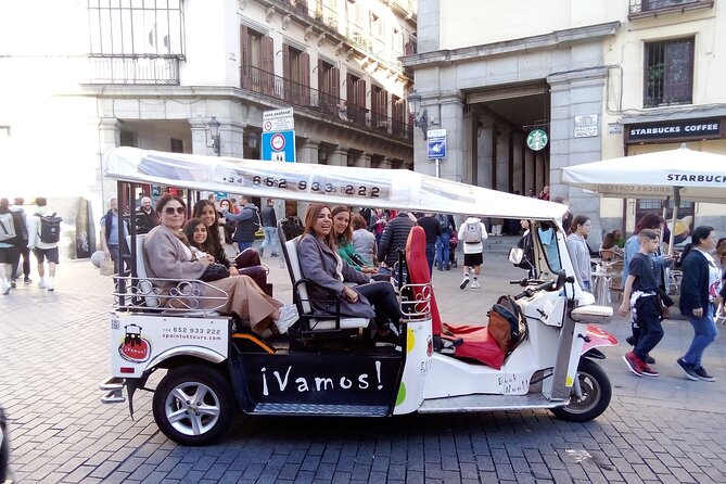 Tour Madrid in 2 hours! Electric Tuk - Fast, Fun, and Exclusive - What this Madrid tuk-tuk tour is really designed to do