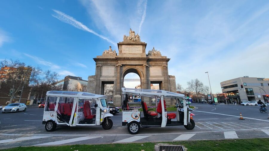 Tour Madrid: Secrets in a Electric Tuk Tuk - Key points to know before booking