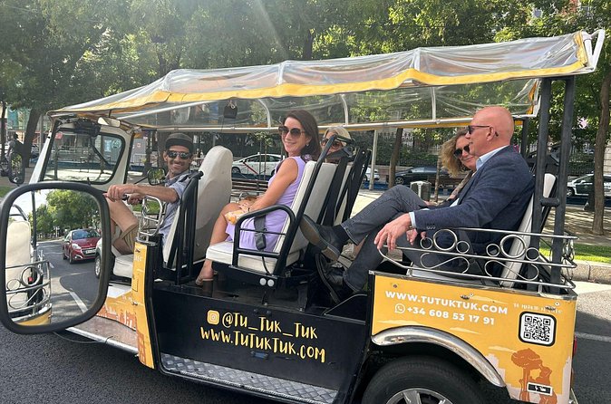Tour of Castizo Madrid with a private guide in a yellow Tuk-Tuk - Congress, Plaza de Santa Ana, and Madrid’s public life