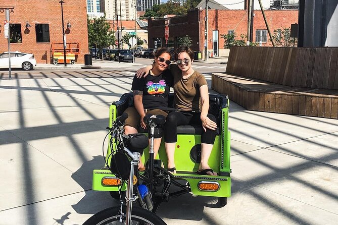 Tour of Downtown Raleigh on a Rickshaw, with Triangle Cycle Tours - The Warehouse District and CAM Raleigh