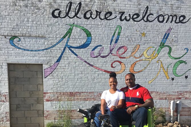 Tour of Downtown Raleigh on a Rickshaw, with Triangle Cycle Tours - City Market and Moore Square