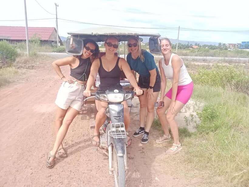 Trip with Local tuk tuk to Country side & Pepper farm... - Starting from Kampot in an open tuk tuk