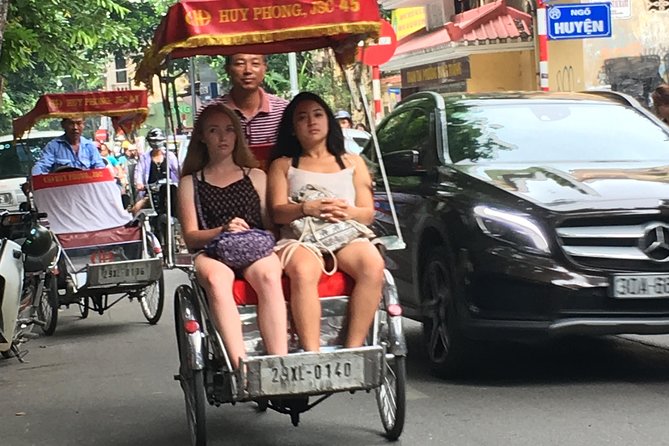 Trishaw Cyclo Tour Hanoi Old Quater Highlights - What the cyclo feels like in Hanoi traffic