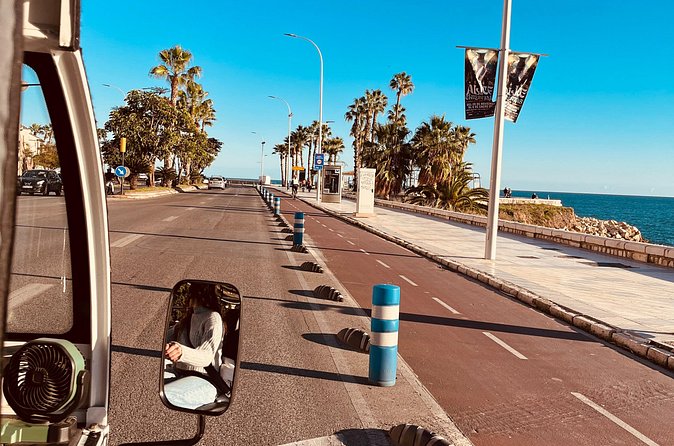 Tuk Tuk Adventure through Málaga with Spanish Crash Course - Finishing at Málaga Port