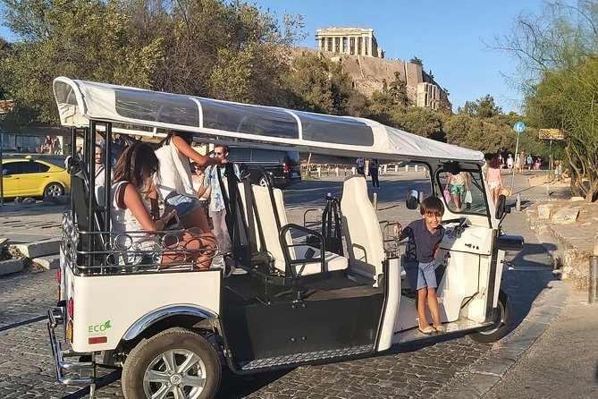 Tuk Tuk Athens Complete City Center Tour - 100% Electric (3 hour) - Roman ruins and the Ancient Agora
