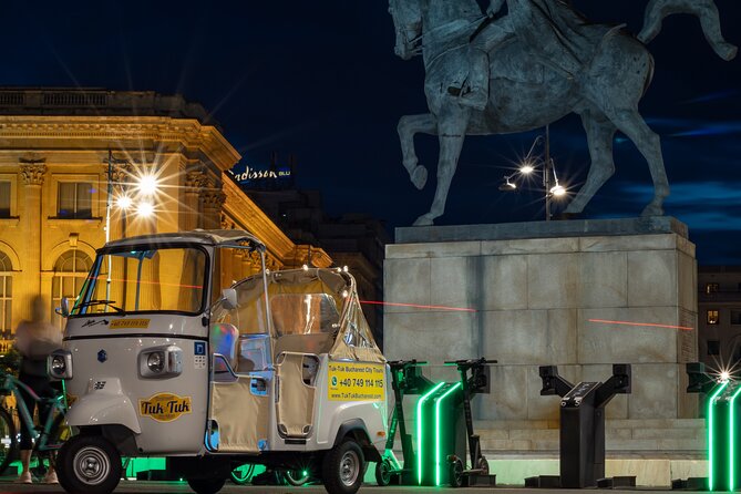 Tuk Tuk Bucharest Private Tour - Unique Experience. - Triumph Arch and Dorobanti