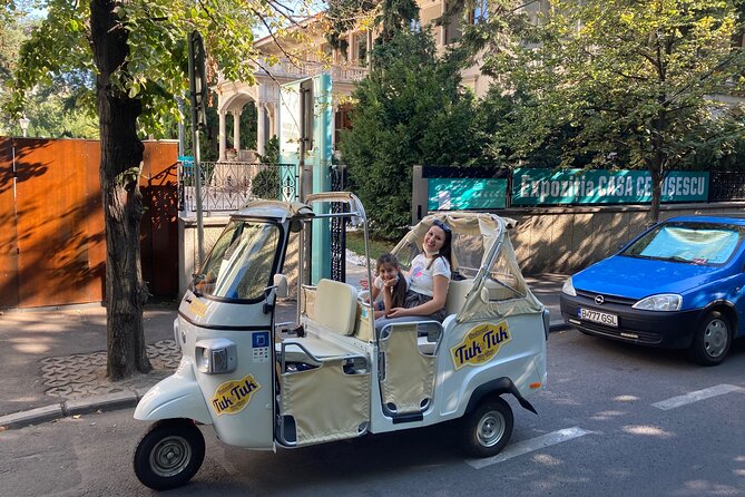 Tuk Tuk Bucharest Tour - Unique Experience in town! - Dorobanti, Ceausescu Mansion, and the city’s quieter side