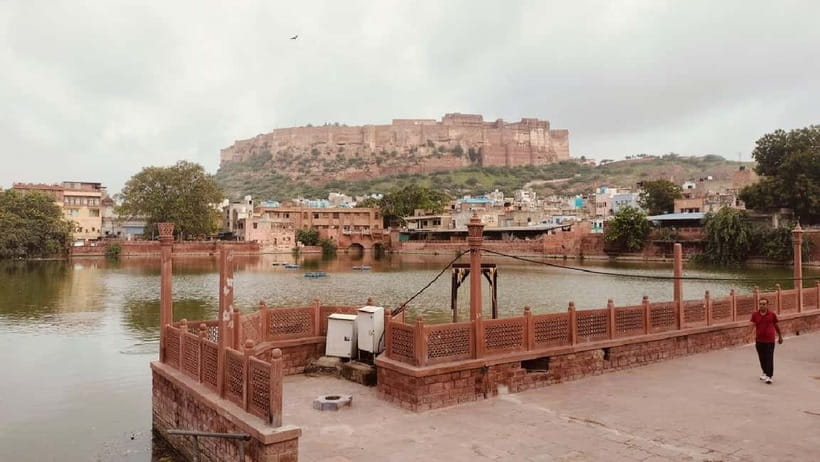 Tuk Tuk City tour with ramesh jodhpur. - The Clock Tower leads into Sardar Bazar