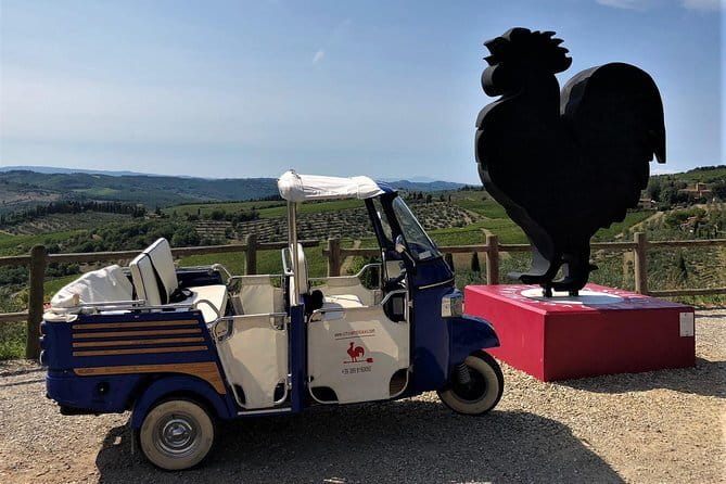 Tuk tuk in Chianti - Riding from Florence in an open-air tuk tuk