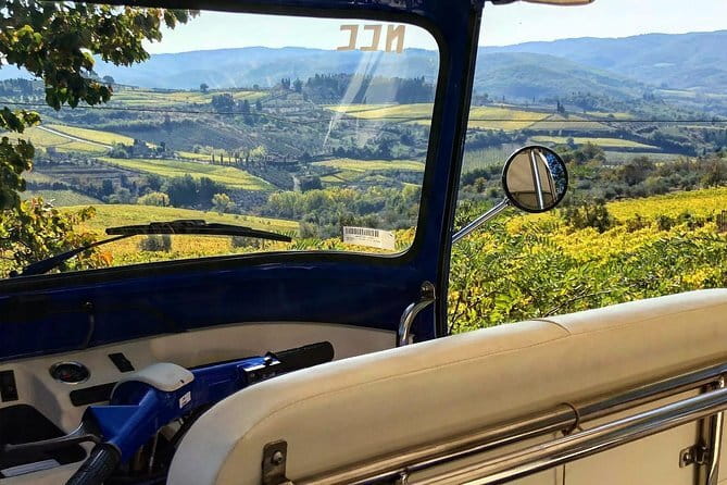 Tuk tuk in Chianti - Montefioralle: a compact medieval village visit
