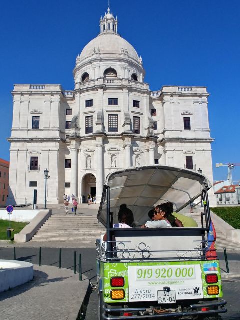 Tuk Tuk Lisbon: 3H00 Lisbon Charms - Why a tuk-tuk works well in Lisbon