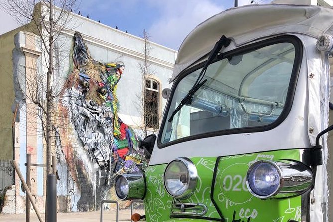 Tuk Tuk Lisbon: Exploring Urban Art - Why a private tuk tuk works well for Lisbon street art