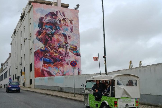 Tuk Tuk Lisbon: Exploring Urban Art - Avenida Fontes Pereira de Melo and a world-famous wall project