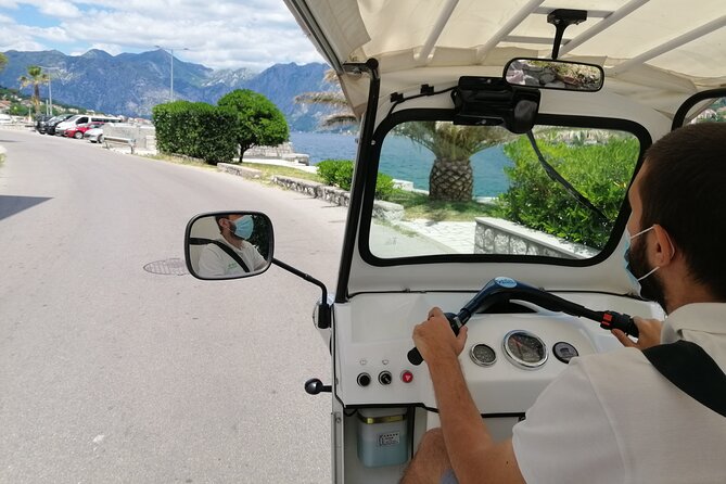 Tuk Tuk Montenegro: Magnificent Boka Bay - Thirty minutes at Porto Montenegro