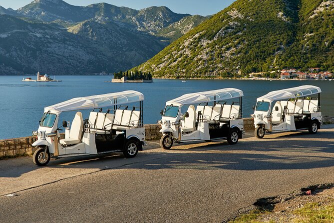 Tuk Tuk Montenegro: Magnificent Boka Bay - Tre Sorelle Palace, a small story by the water