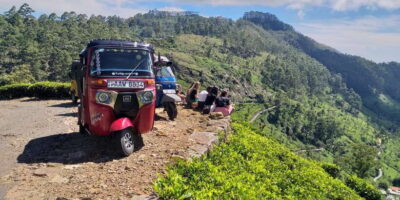 Tuk-Tuk Safari Liptons seat,Tea Fields Hike,TeaFactory Tour