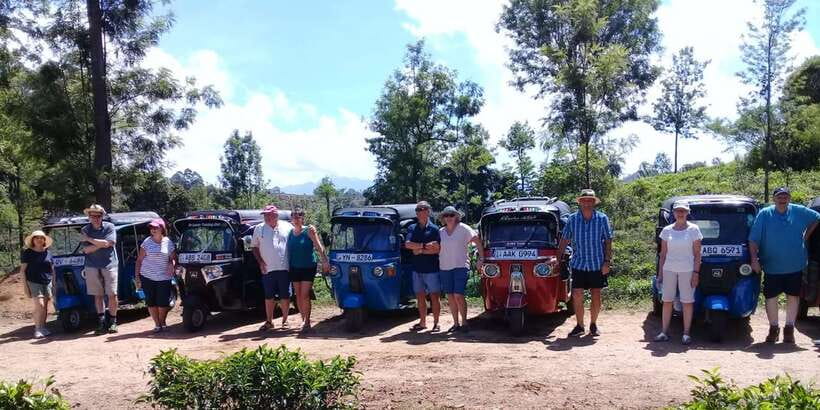 Tuk-Tuk Safari Liptons seat,Tea Fields Hike,TeaFactory Tour - The guide and the pace of the day