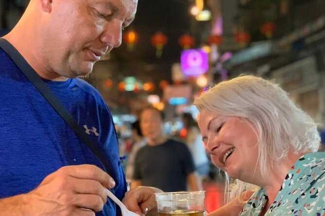 Tuk-tuk tour Bangkok by Night with Chinatown meal and hotel transfers - The Grand Palace and Wat Pho give you old Bangkok context