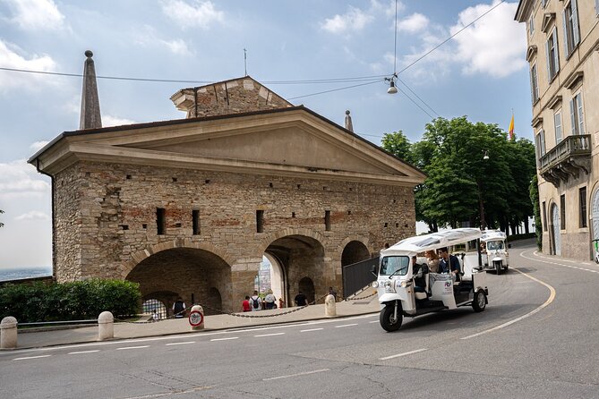 Tuk Tuk tour in Bergamo, Città Alta and the ancient Venetian walls - Three viewpoints, three different views