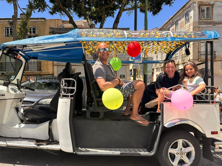 Tuk Tuk Tour of Belem - Starting at Time Out Market Lisboa