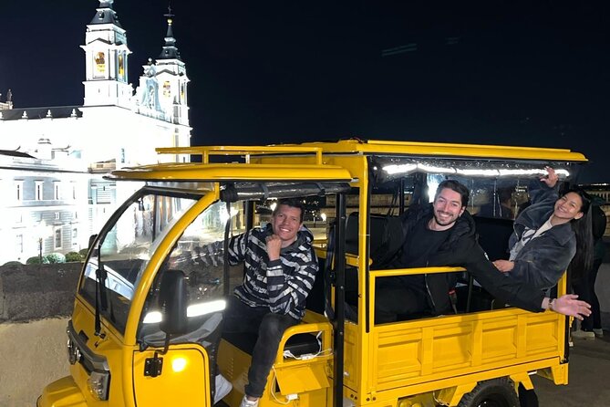 Tuk Tuk Tour of the Best of Madrid (booking only) - Gran Vía and the Temple of Debod